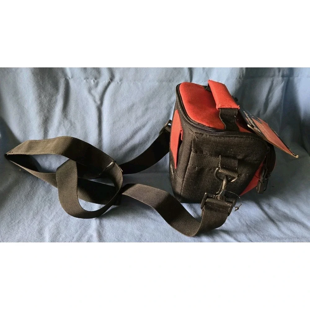 Lowepro EX 220 Nylon Holster-style Shoulder Camera Bag - Rust Red Color
